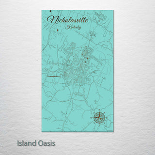 Nicholasville, Kentucky Street Map