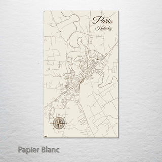 Paris, Kentucky Street Map