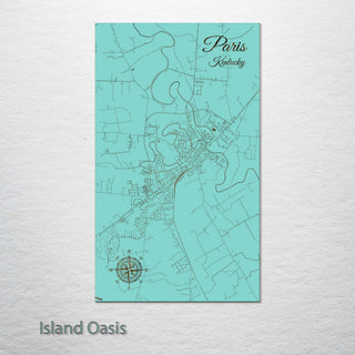 Paris, Kentucky Street Map