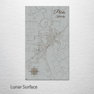 Paris, Kentucky Street Map