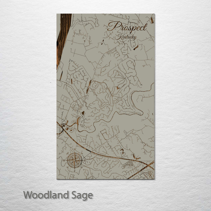 Prospect, Kentucky Street Map