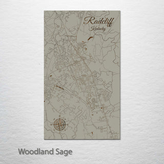 Radcliff, Kentucky Street Map