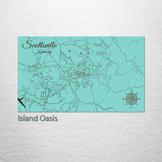 Scottsville, Kentucky Street Map
