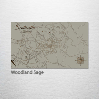 Scottsville, Kentucky Street Map