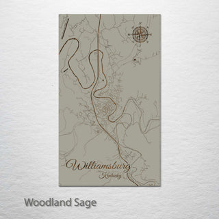 Williamsburg, Kentucky Street Map