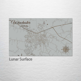 Winchester, Kentucky Street Map