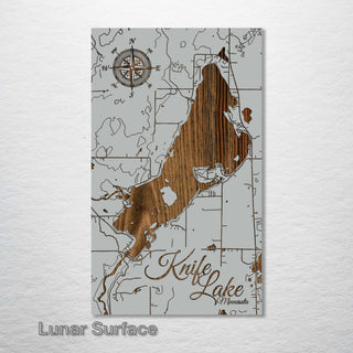 Knife Lake, Minnesota Map - Fire & Pine