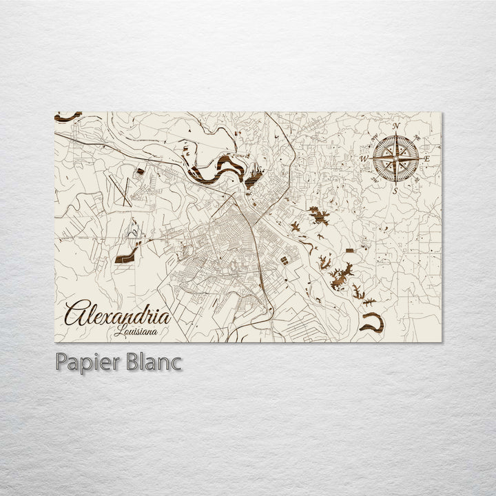 Alexandria, Louisiana Street Map