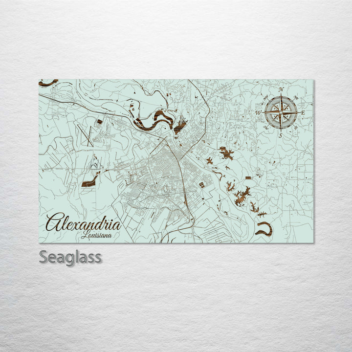 Alexandria, Louisiana Street Map