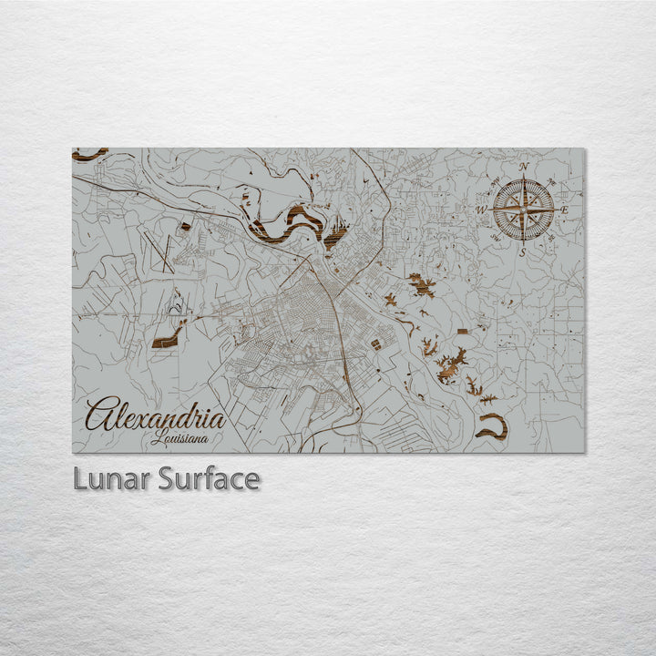 Alexandria, Louisiana Street Map