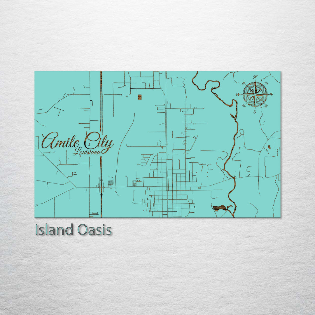 Amite City, Louisiana Street Map