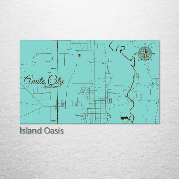 Amite City, Louisiana Street Map