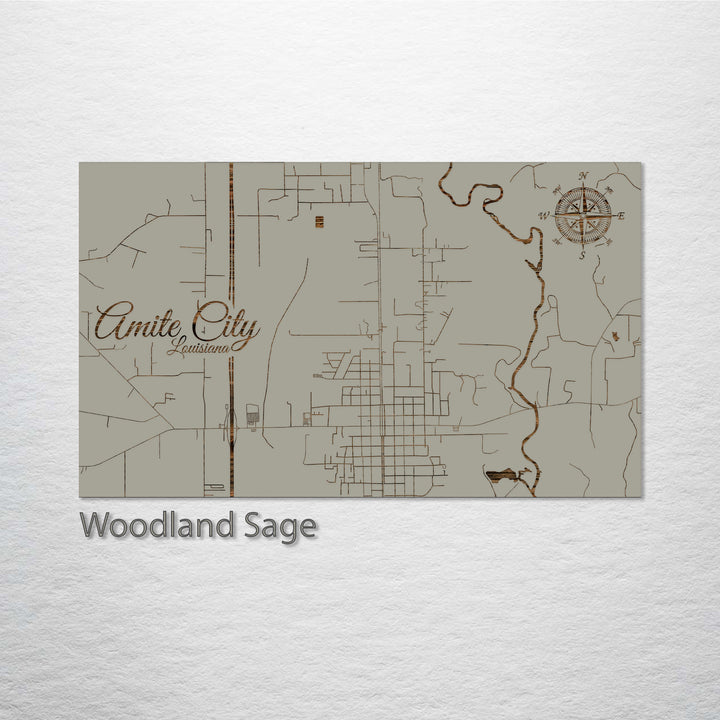 Amite City, Louisiana Street Map