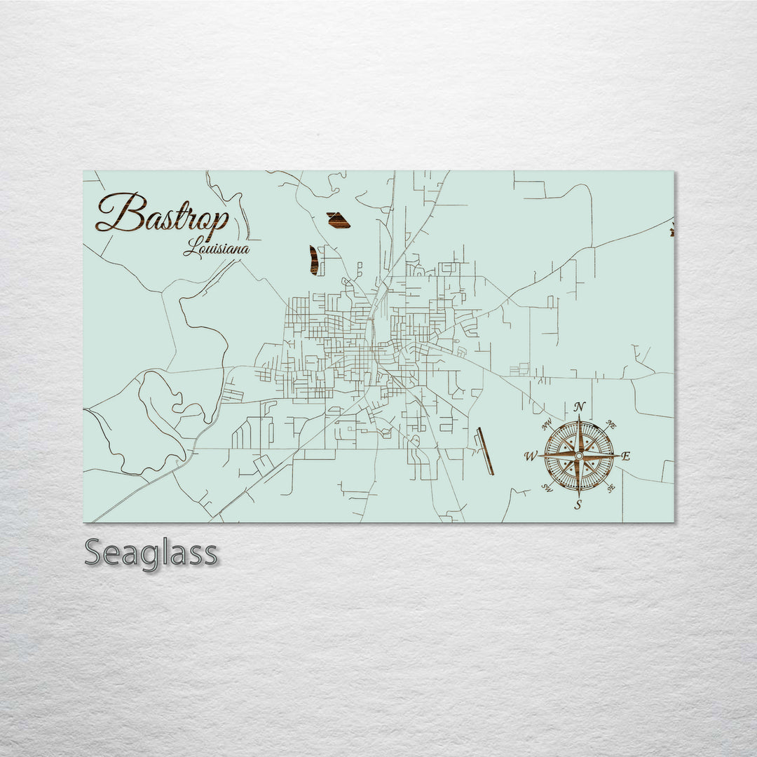 Bastrop, Louisiana Street Map