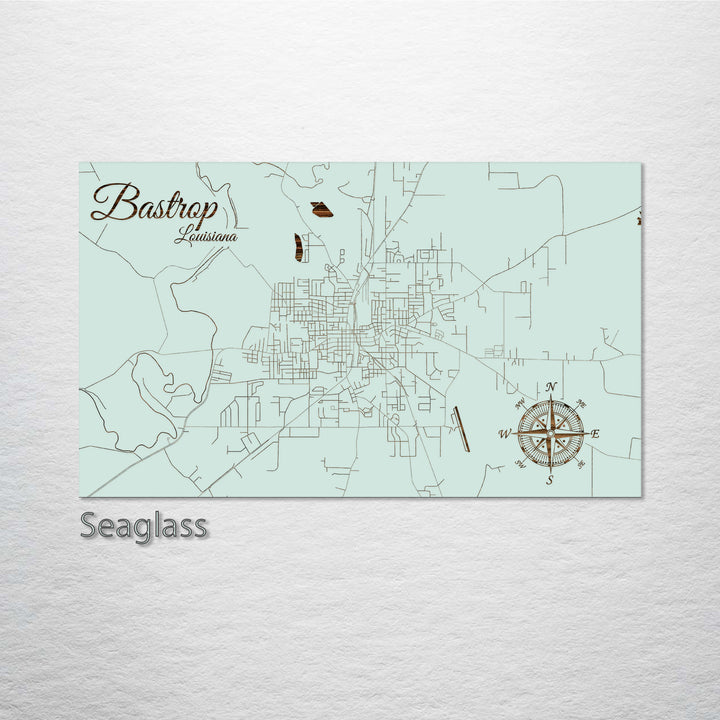 Bastrop, Louisiana Street Map