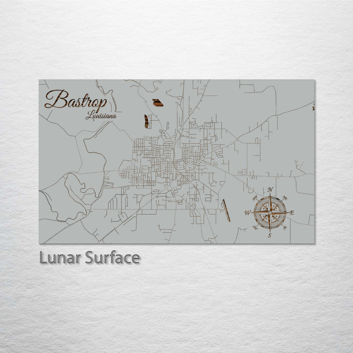 Bastrop, Louisiana Street Map