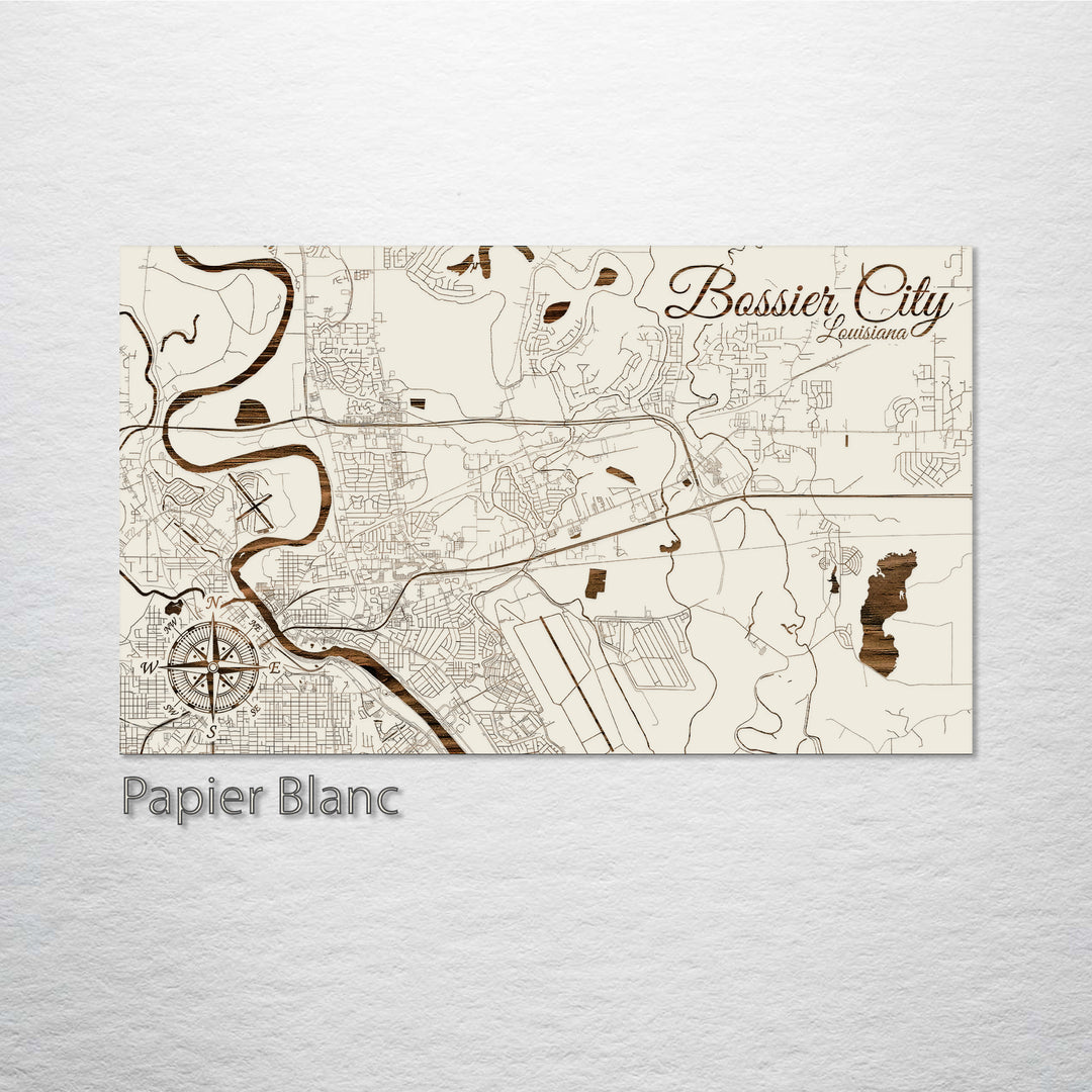 Bossier City, Louisiana Street Map