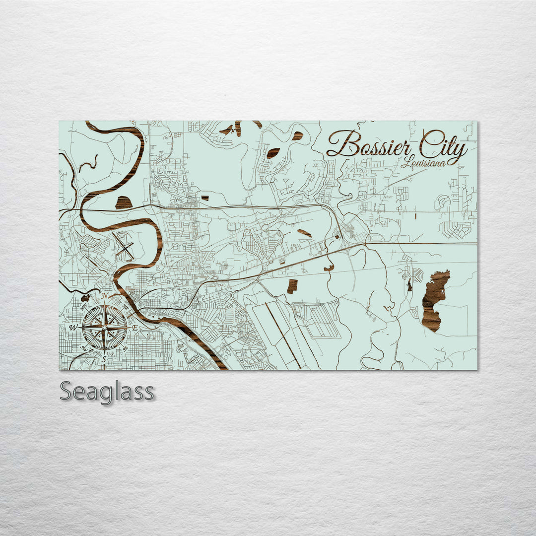 Bossier City, Louisiana Street Map