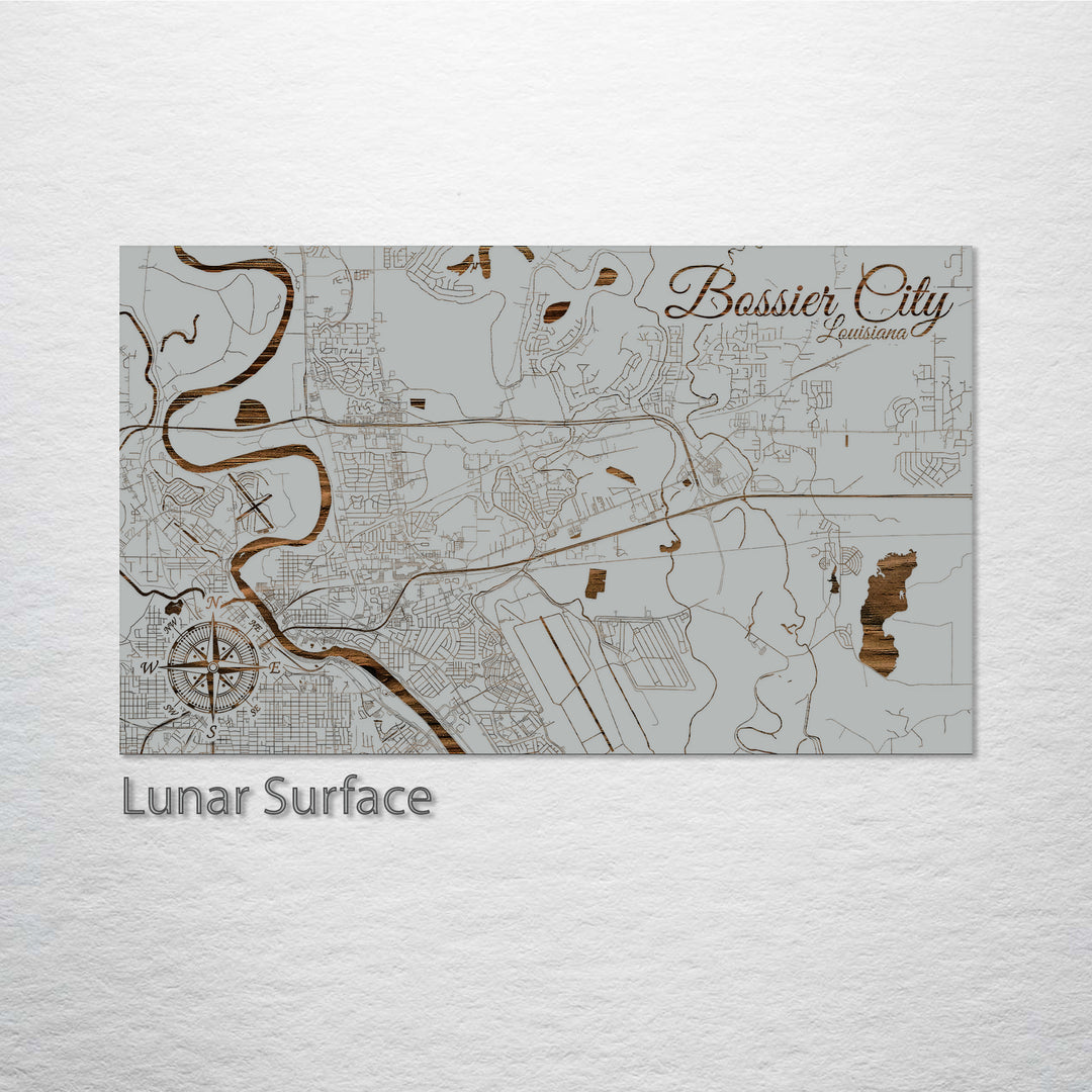 Bossier City, Louisiana Street Map