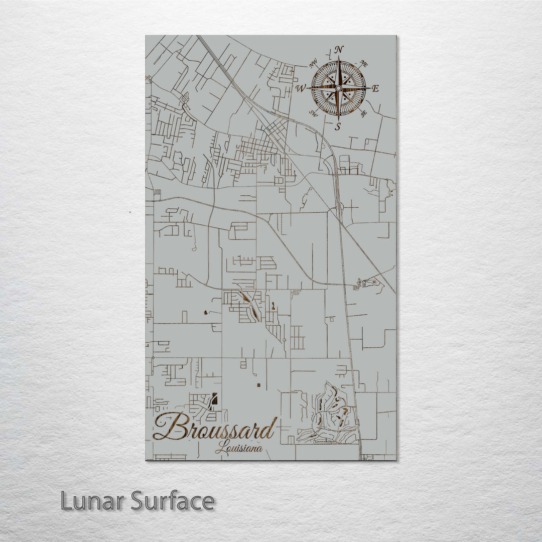 Broussard, Louisiana Street Map