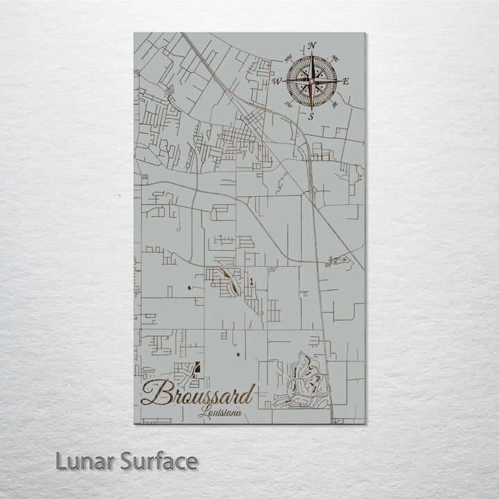 Broussard, Louisiana Street Map