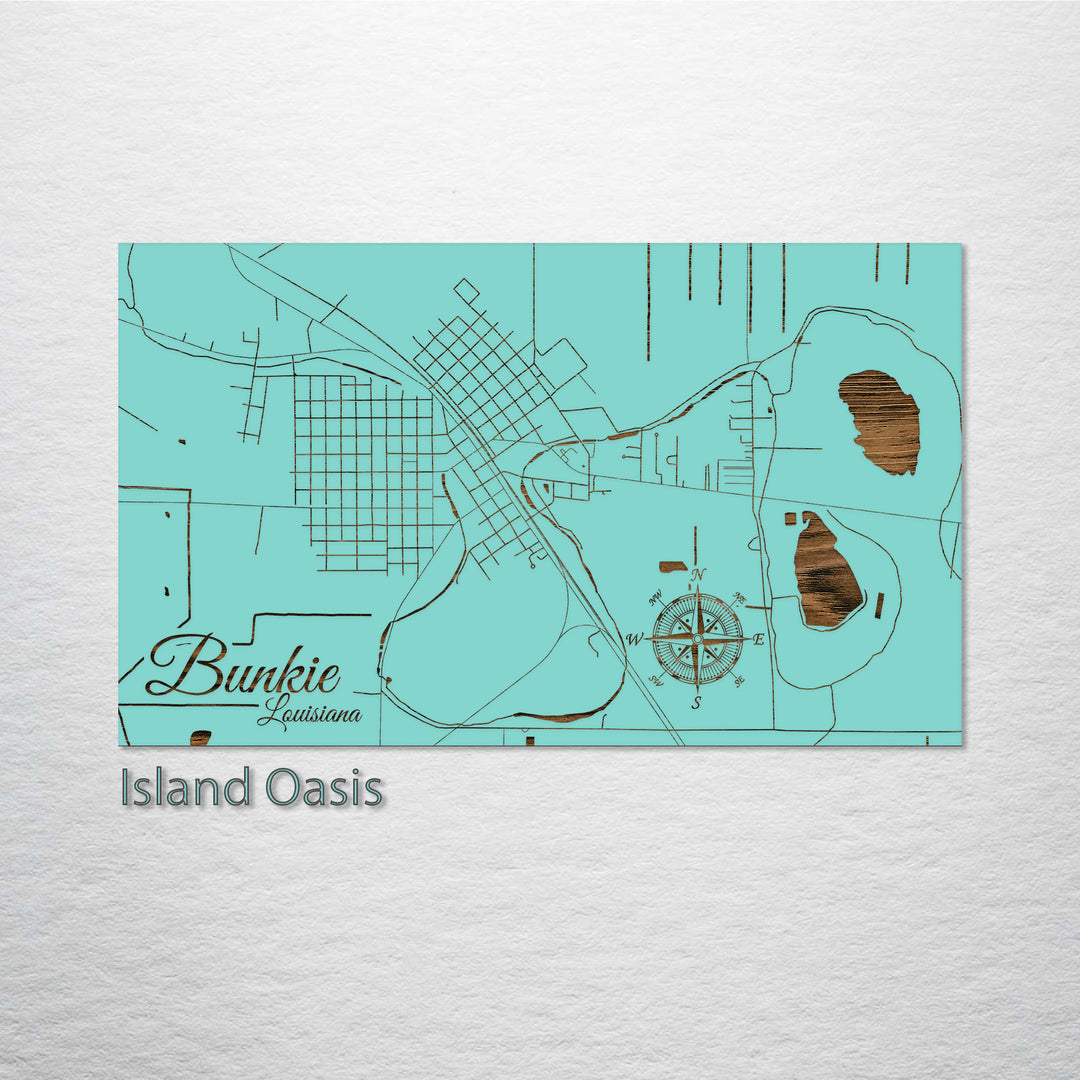 Bunkie, Louisiana Street Map