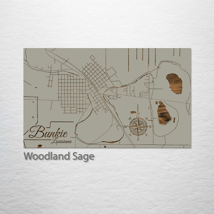 Bunkie, Louisiana Street Map