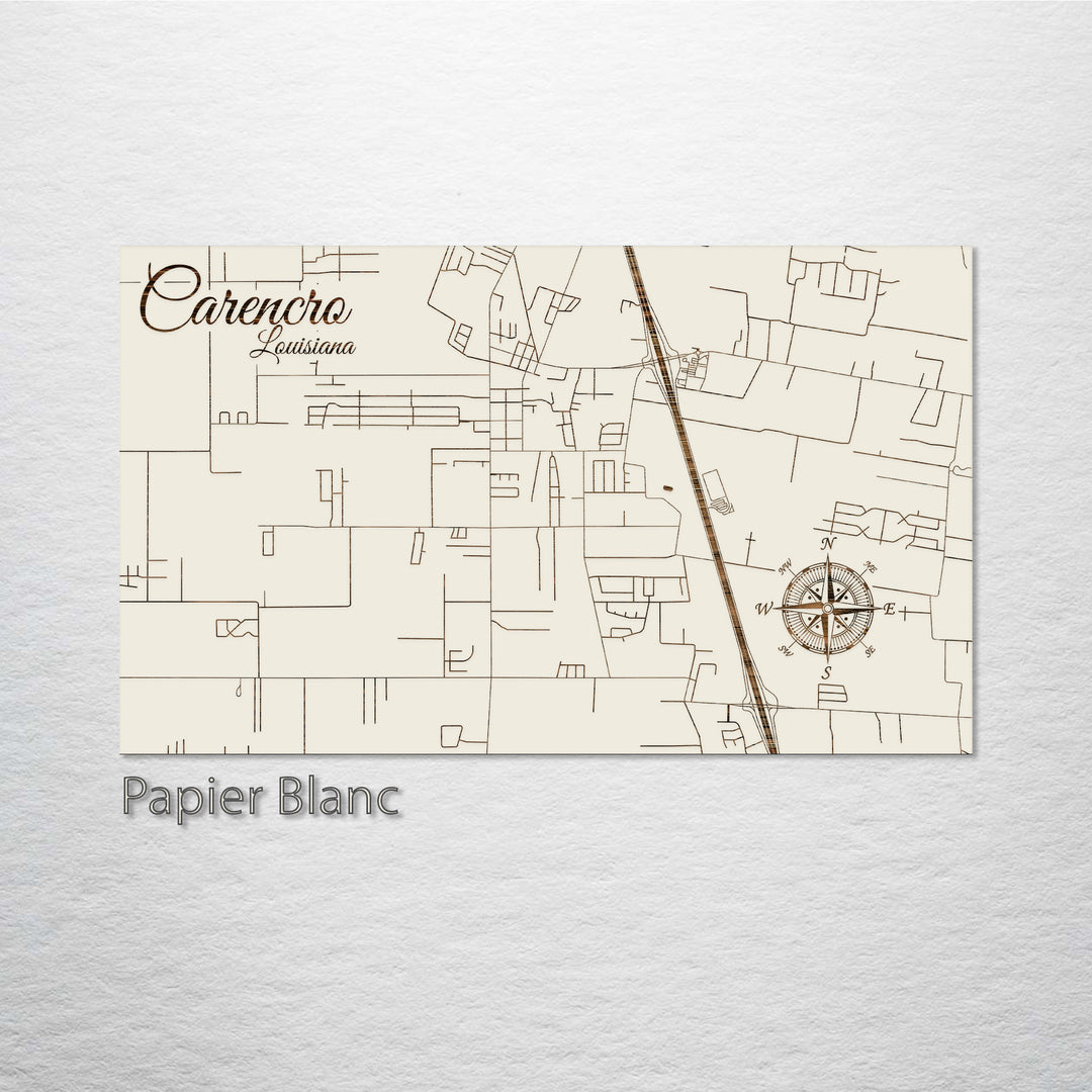 Carencro, Louisiana Street Map