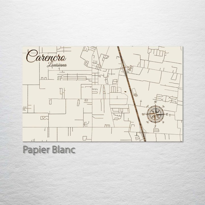 Carencro, Louisiana Street Map