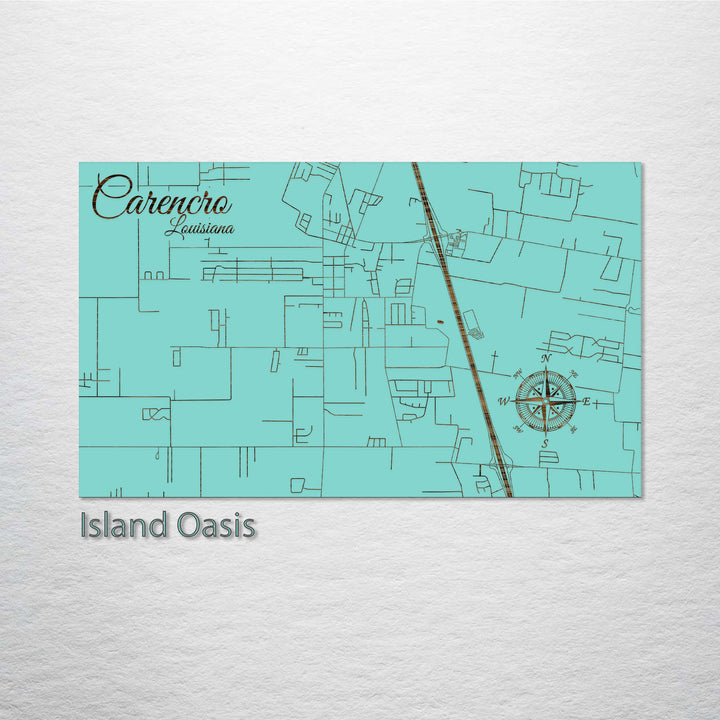 Carencro, Louisiana Street Map