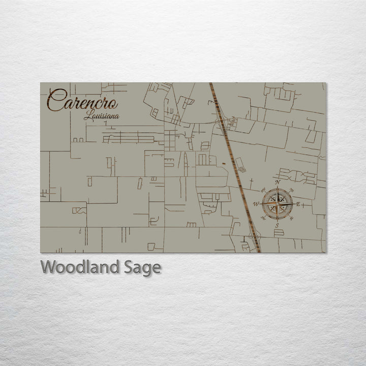 Carencro, Louisiana Street Map