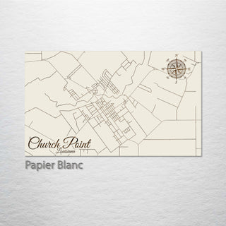 Church Point, Louisiana Street Map