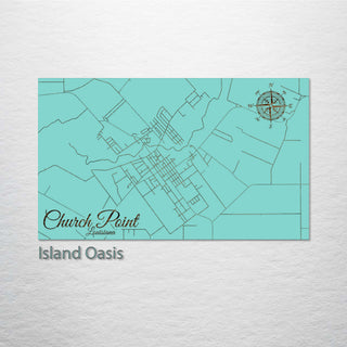 Church Point, Louisiana Street Map