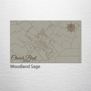 Church Point, Louisiana Street Map