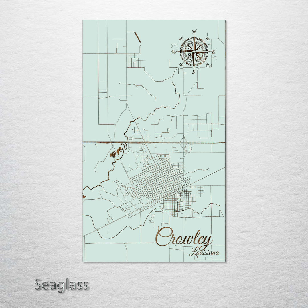 Crowley, Louisiana Street Map