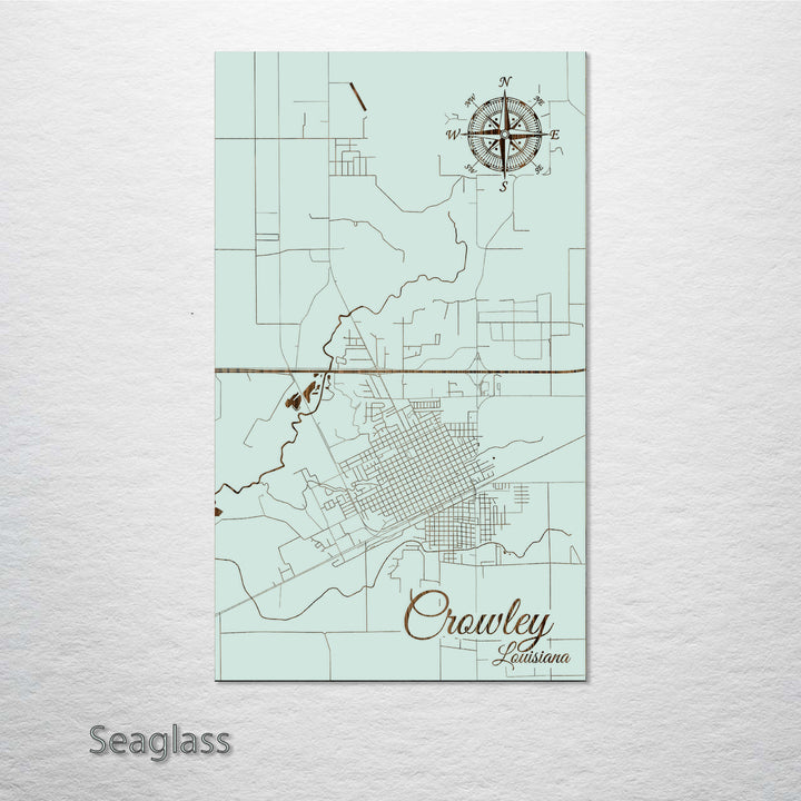 Crowley, Louisiana Street Map