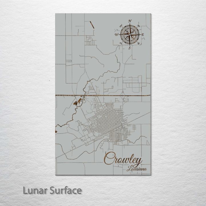 Crowley, Louisiana Street Map