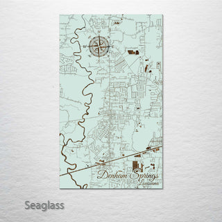Denham Springs, Louisiana Street Map