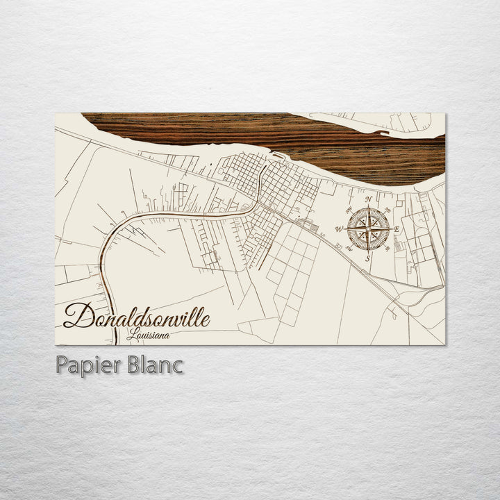 Donaldsonville, Louisiana Street Map