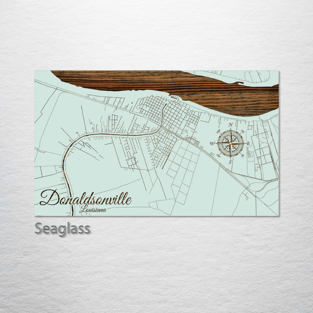 Donaldsonville, Louisiana Street Map