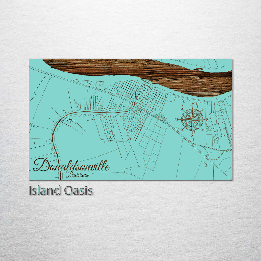 Donaldsonville, Louisiana Street Map