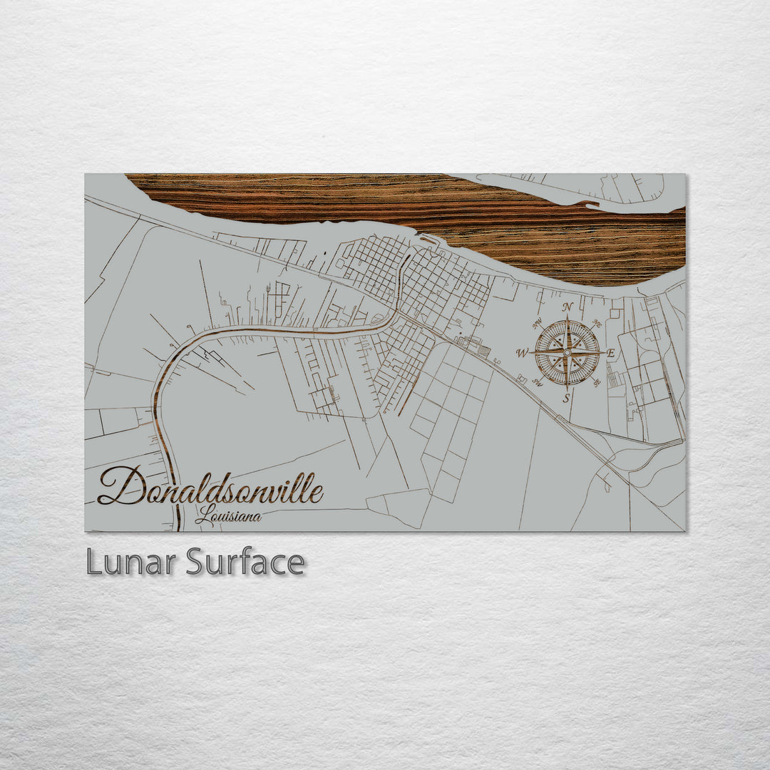 Donaldsonville, Louisiana Street Map