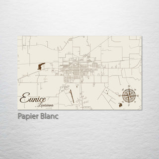 Eunice, Louisiana Street Map