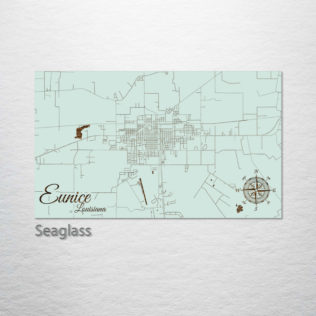 Eunice, Louisiana Street Map