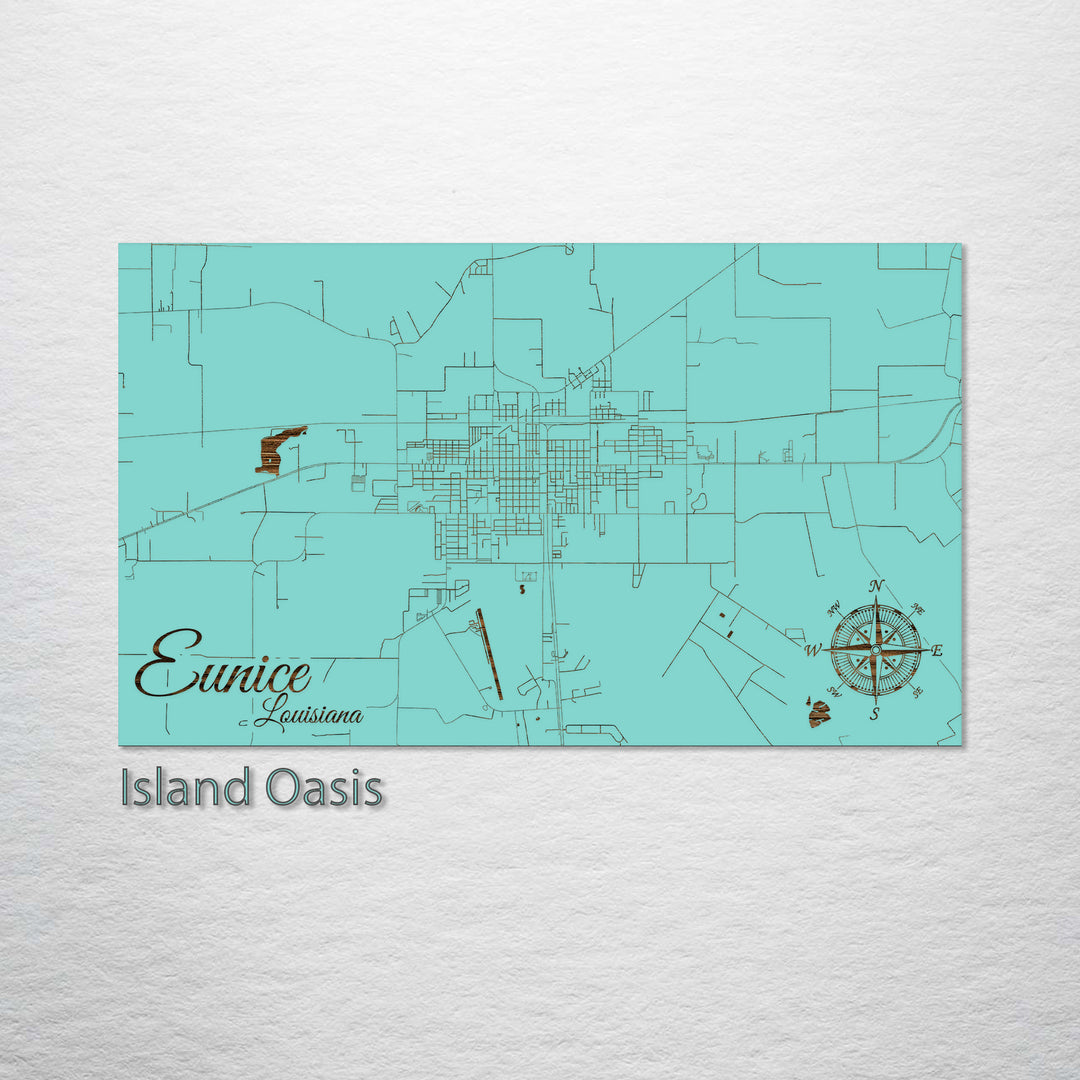 Eunice, Louisiana Street Map