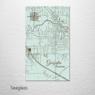 Gonzales, Louisiana Street Map