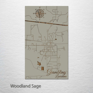 Grambling, Louisiana Street Map