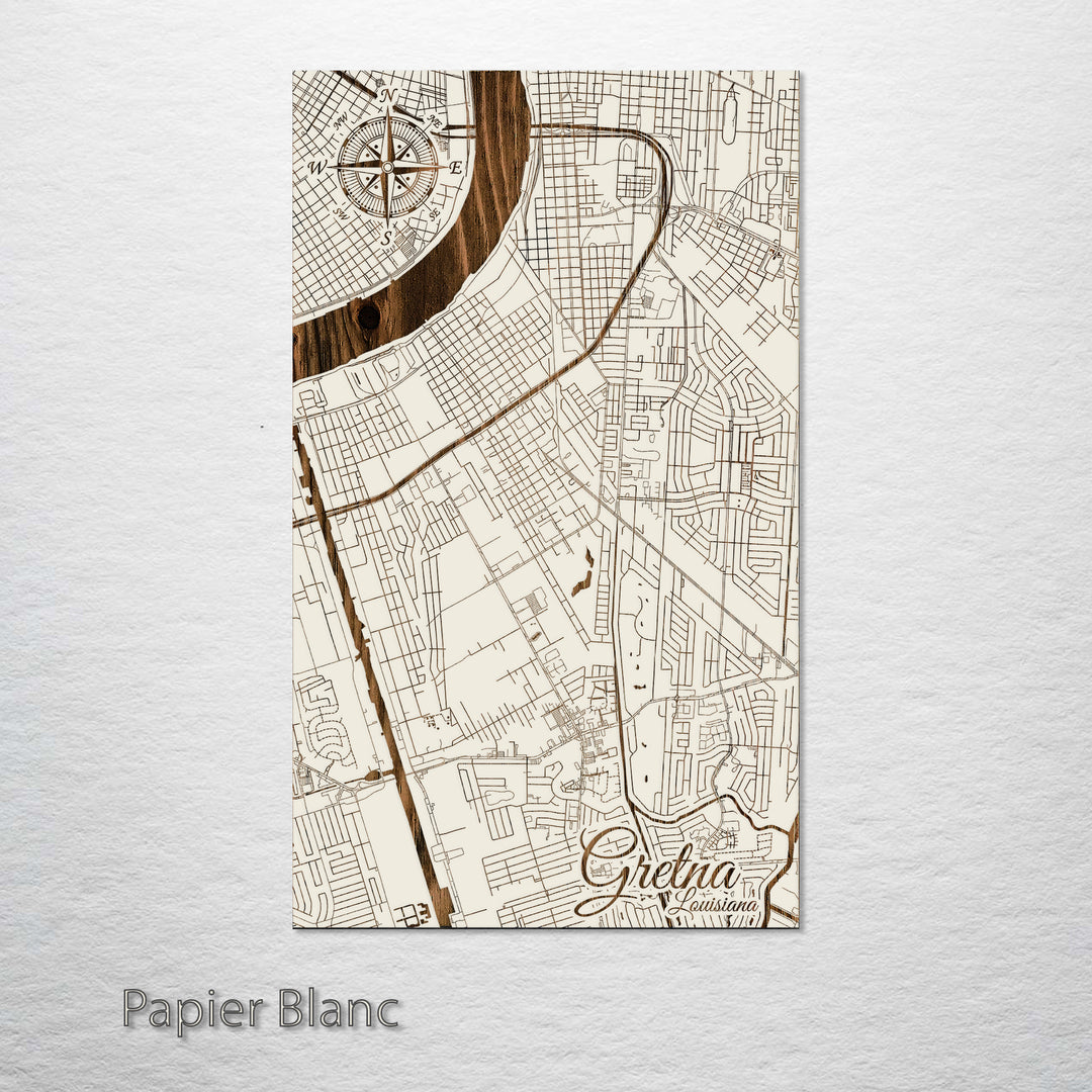 Gretna, Louisiana Street Map