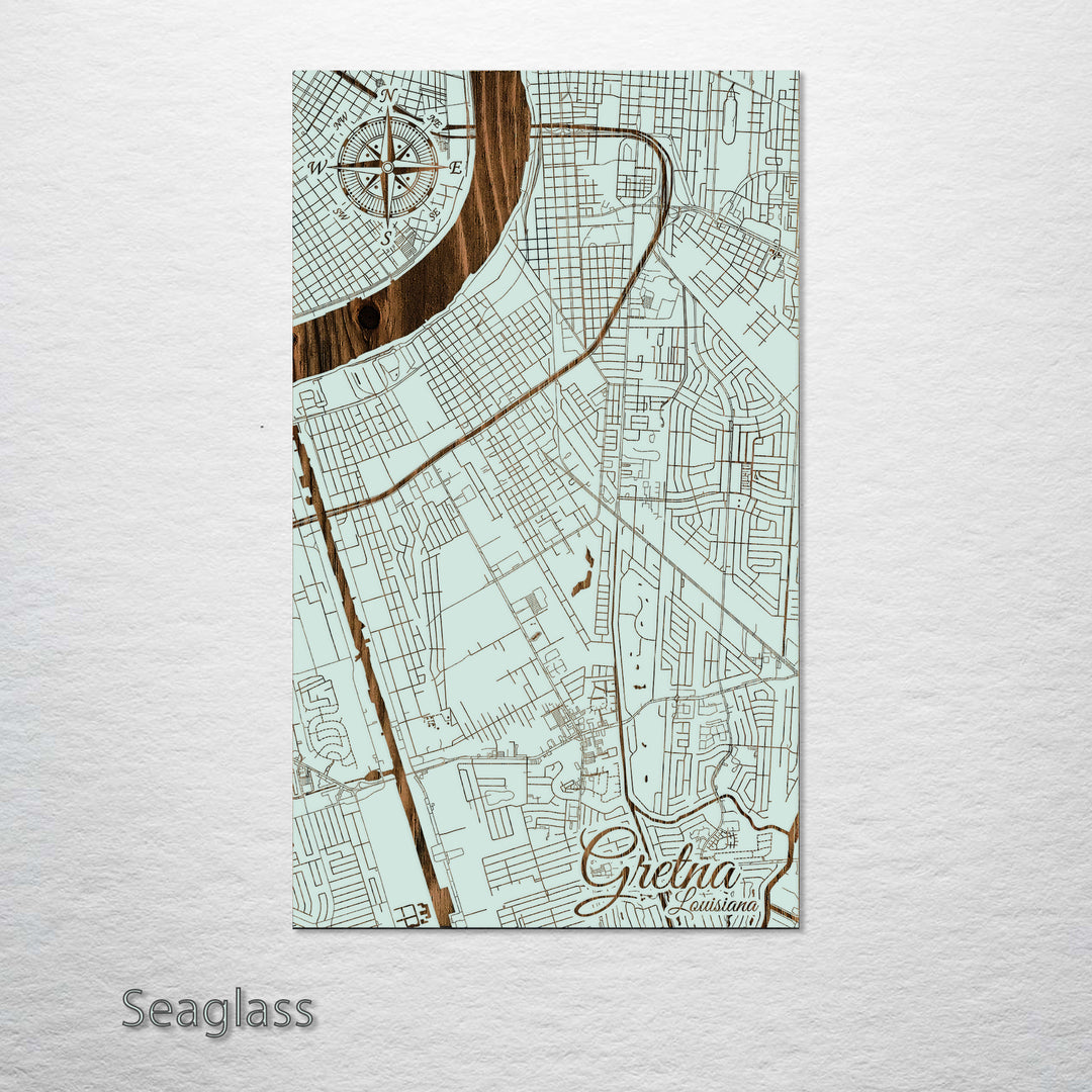 Gretna, Louisiana Street Map