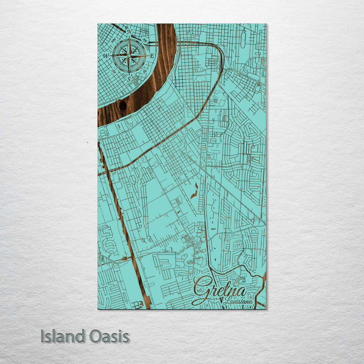 Gretna, Louisiana Street Map